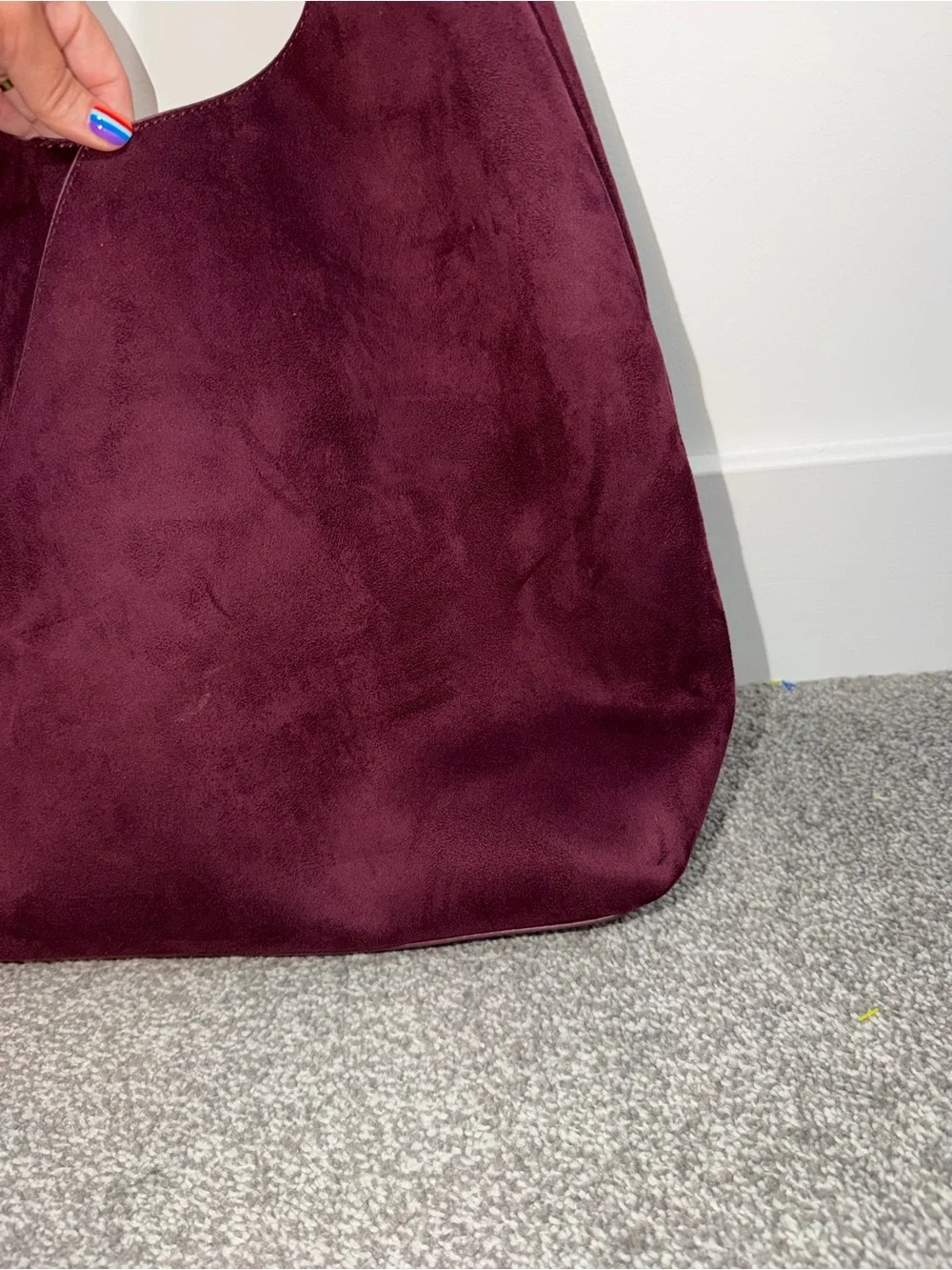 Banana Republic suede hobo